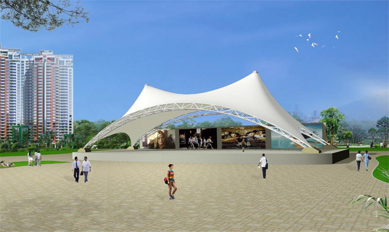  膜結構景觀的歷史與發展